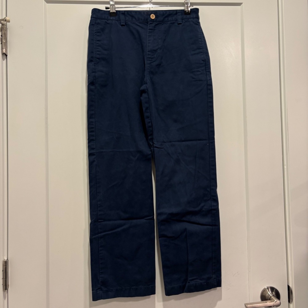 Vineyard Vines Boys Navy Blue Breaker Pants Chinos Size 16